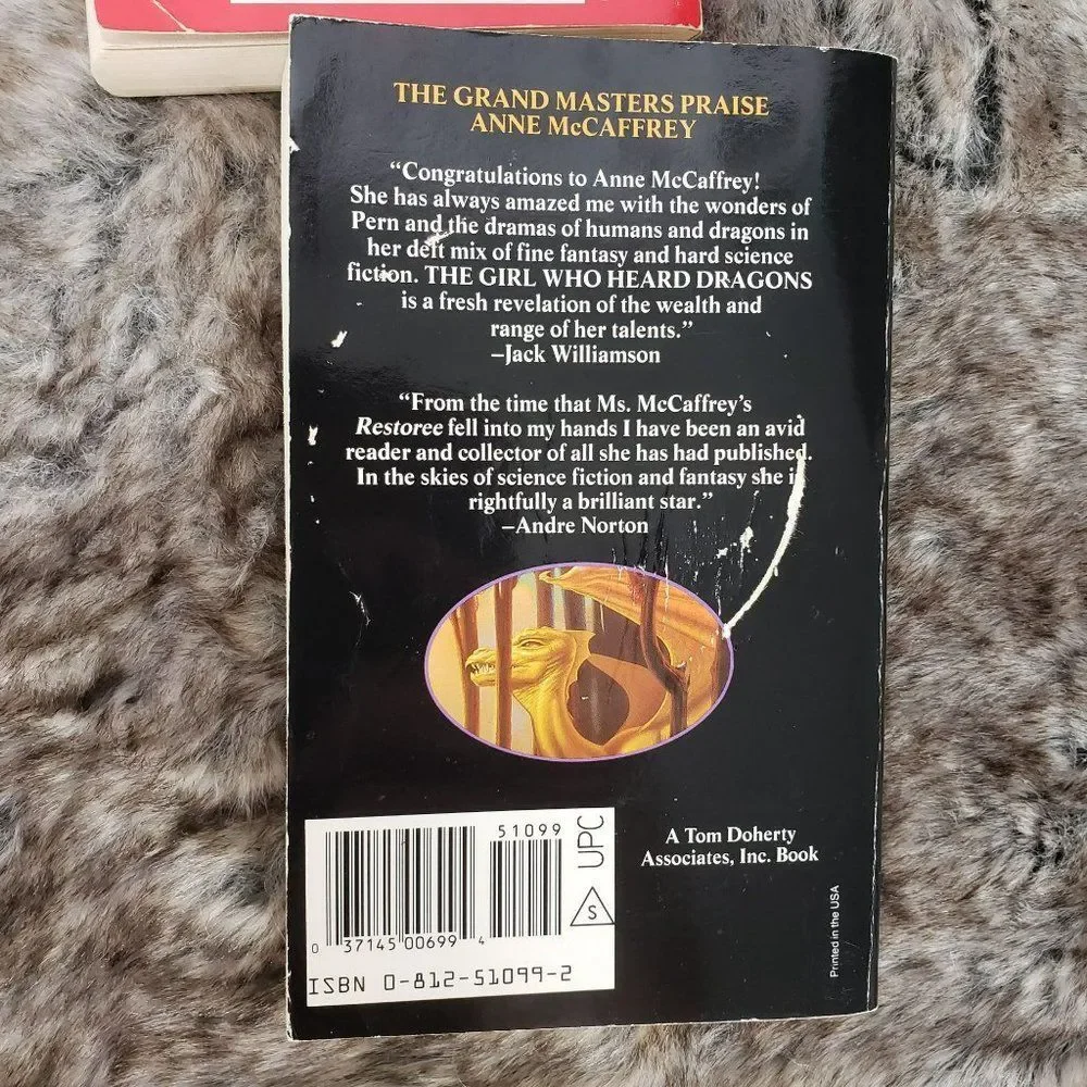 Anne McCaffrey  Dragonriders of Pern Dragons Time First Fall‎ Lot Paperback Book